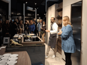 Show Cooking Samsung presso STOSA Store di Treviso (TV) con Chef Andrea Frizzarin