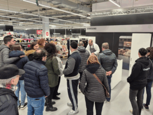 Show Cooking Samsung presso Media World di Bari (BA) con Chef Andrea Frizzarin